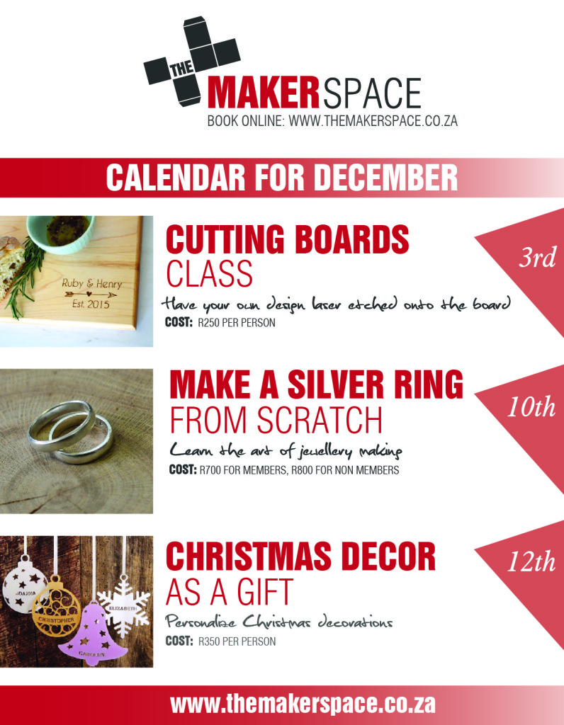 Maker Calendar for December-01
