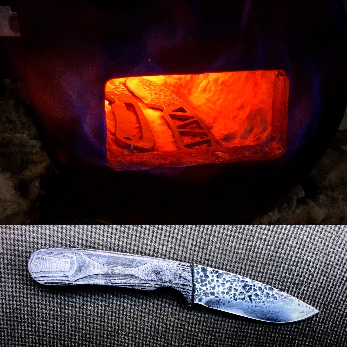 knife making forge blade